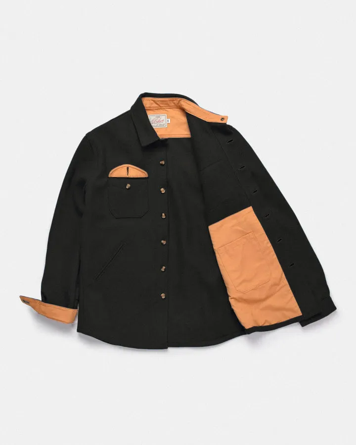 Crissman Overshirt Wool Black sold by Brooklyn Clothing Co. product image thumbnail 2