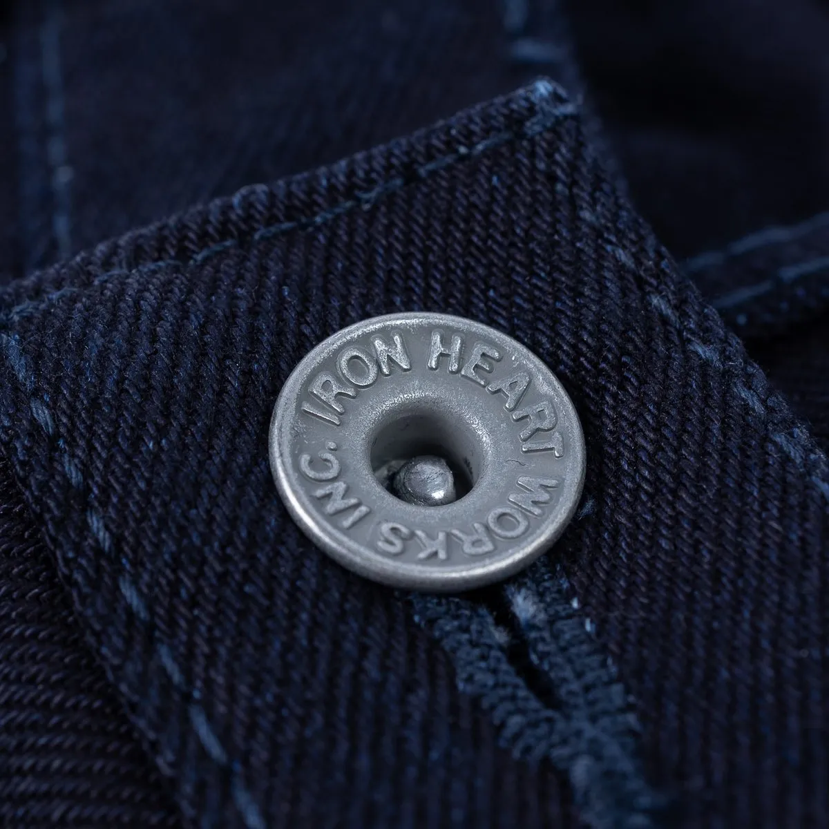 IH-666S-142ii 14oz Selvedge Denim Slim Straight Indigo/Indigo sold by Brooklyn Clothing Co. product image thumbnail 5