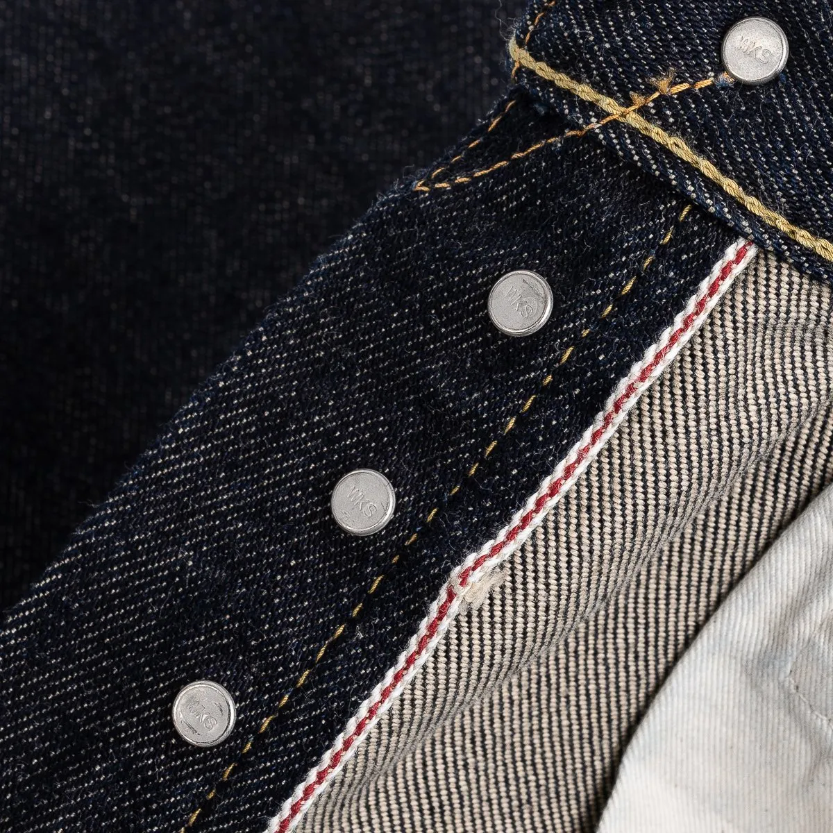 IH-888S-21 21oz Selvedge Denim Relaxed Taper Indigo sold by Brooklyn Clothing Co. product image thumbnail 5