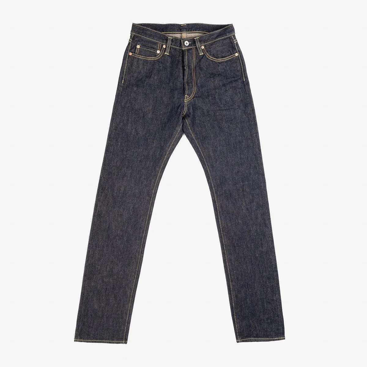 IH-888S-21 21oz Selvedge Denim Relaxed Taper Indigo sold by Brooklyn Clothing Co.