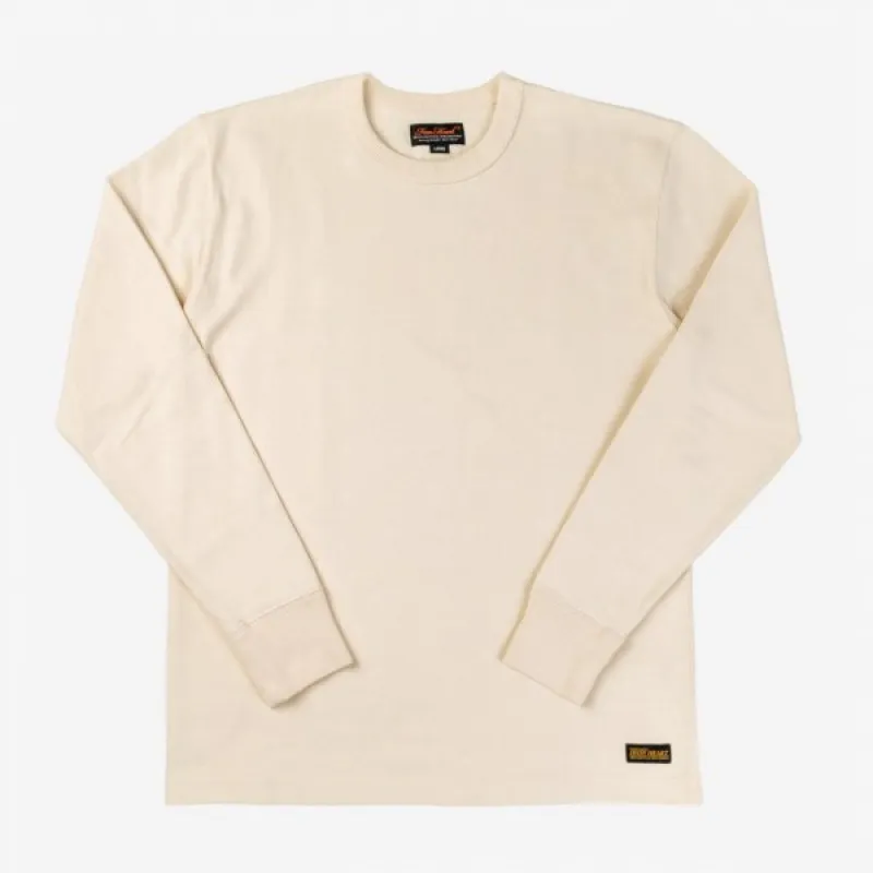 IHTL-1501 11oz Cotton Knit Crew Neck Sweater Cream sold by Brooklyn Clothing Co.