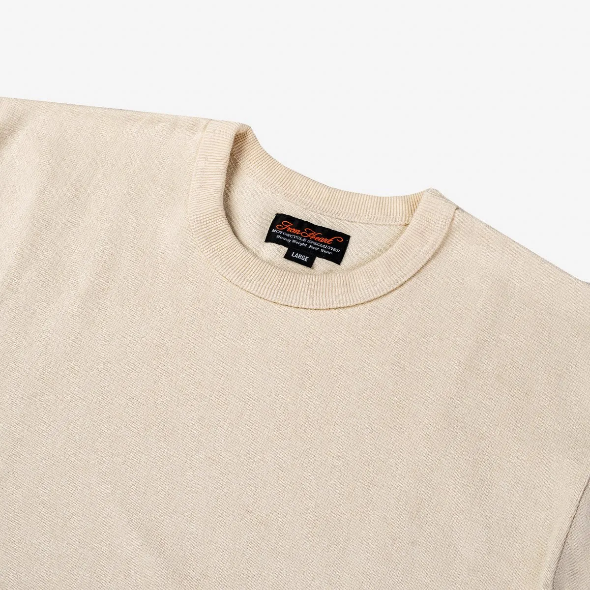 IHTL-1501 11oz Cotton Knit Crew Neck Sweater Cream sold by Brooklyn Clothing Co. product image thumbnail 2