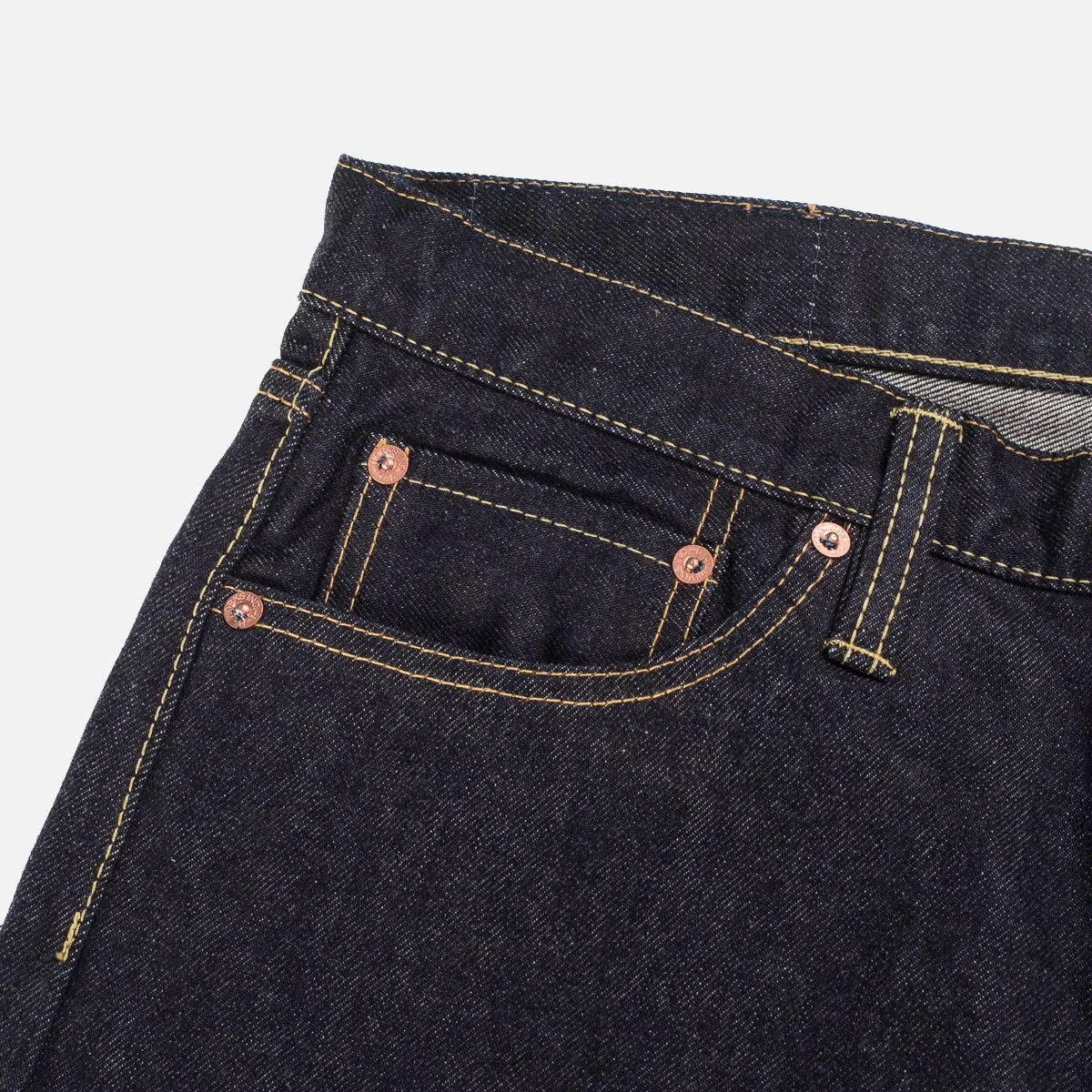 IH-888S-142 14oz Selvedge Denim Relaxed Taper Indigo sold by Brooklyn Clothing Co. product image thumbnail 3