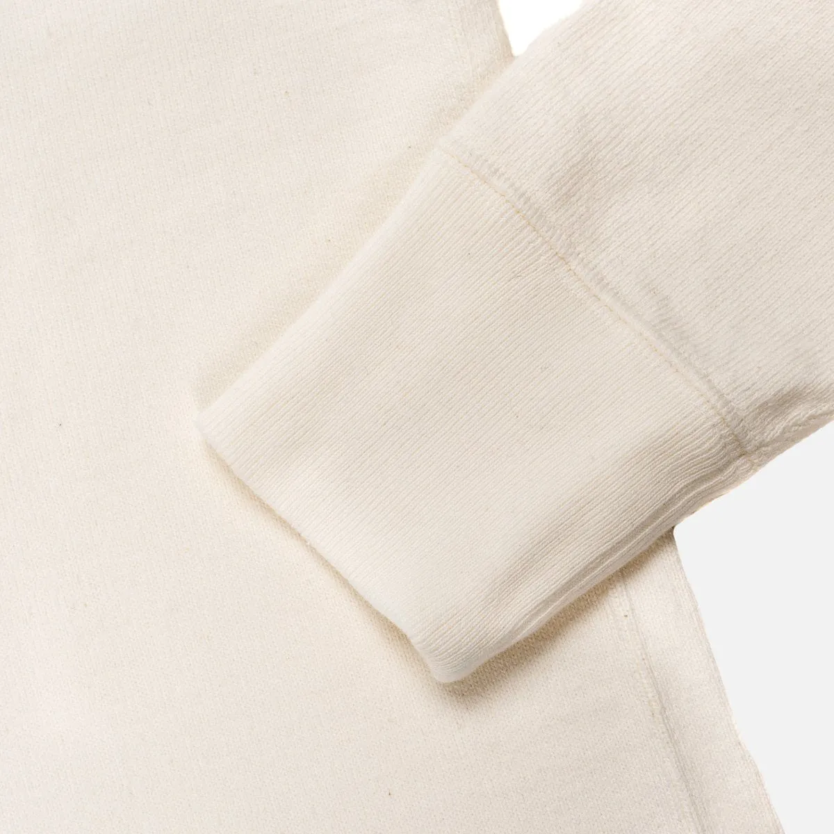 IHTL-1501-WHT 11oz Cotton Knit Crewneck Sweater White sold by Brooklyn Clothing Co. product image thumbnail 4