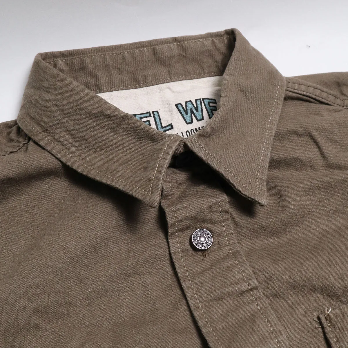 Travel Shirt Olive sold by Brooklyn Clothing Co. product image thumbnail 2