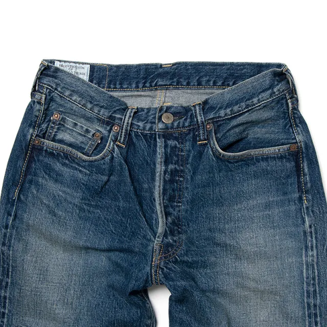 D1844US 12.5oz "1950's" Washed Selvedge Regular Straight sold by Brooklyn Clothing Co. product image thumbnail 3