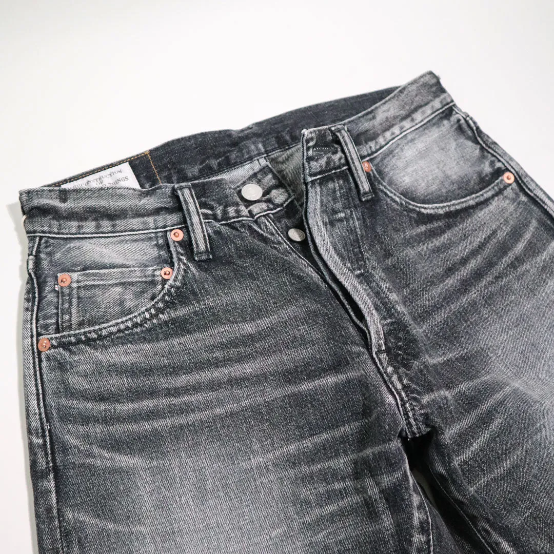 D1826US OW BK 13oz "Ivy Wash" Selvedge Relaxed Taper sold by Brooklyn Clothing Co. product image thumbnail 4