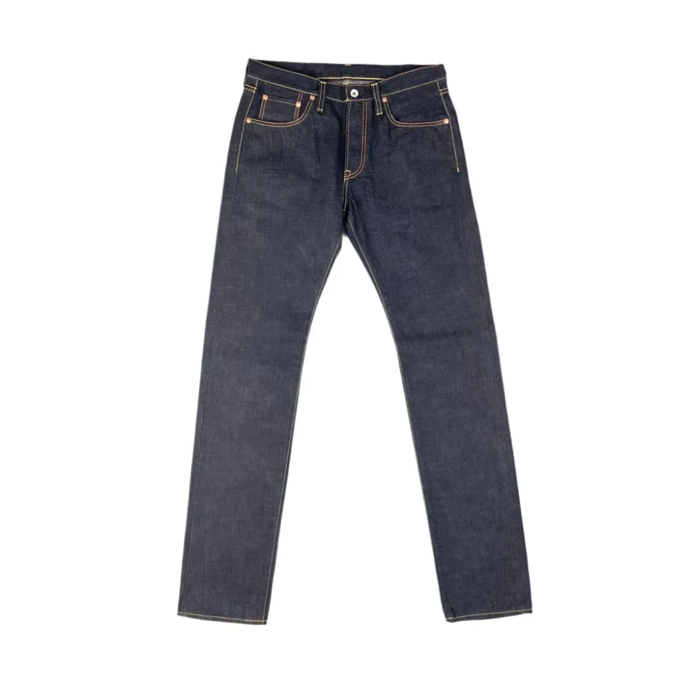 IH-777S-18 18oz Vintage Selvedge Denim Slim Taper Indigo sold by Brooklyn Clothing Co.
