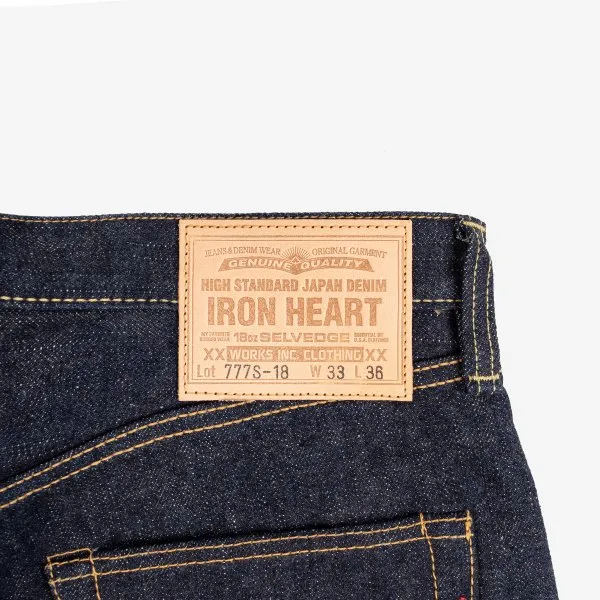 IH-777S-18 18oz Vintage Selvedge Denim Slim Taper Indigo sold by Brooklyn Clothing Co. product image thumbnail 4
