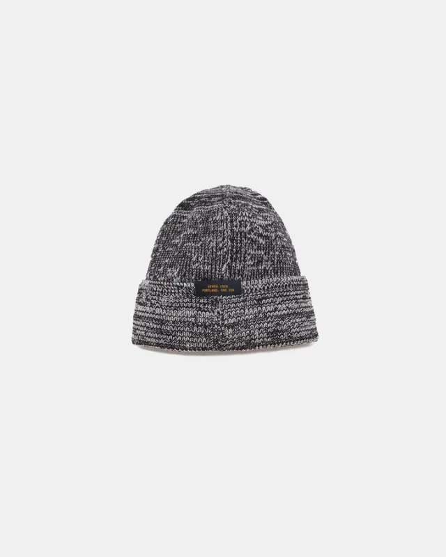 Wool Watch Cap Black/Natural sold by Brooklyn Clothing Co.