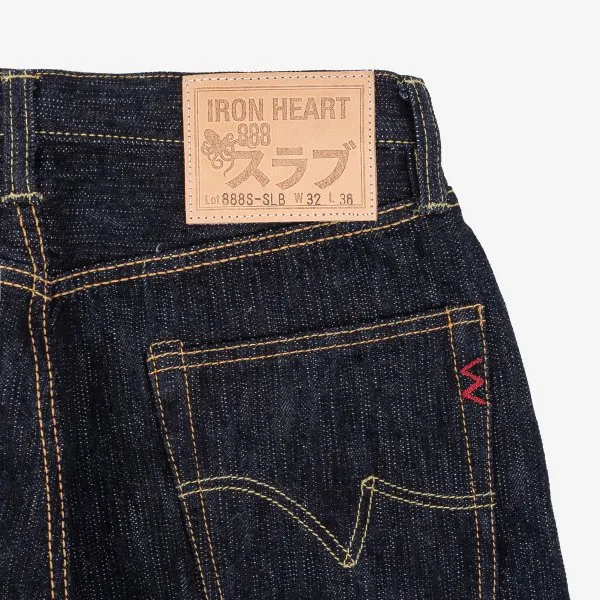 IH-888S-SLB 16oz Slubby Selvedge Denim Relaxed Taper Indigo sold by Brooklyn Clothing Co. product image thumbnail 5