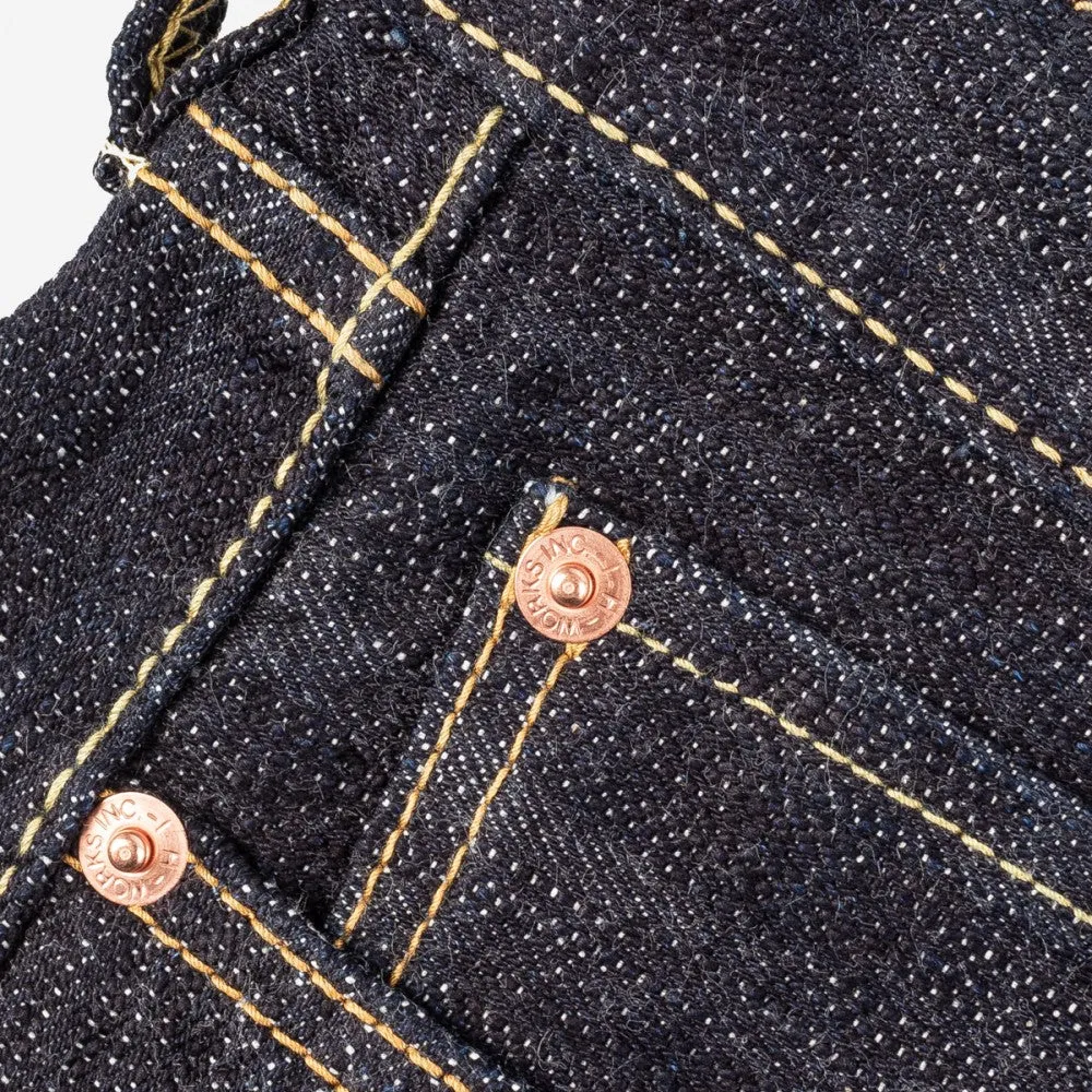 IH-888S-SLB 16oz Slubby Selvedge Denim Relaxed Taper Indigo sold by Brooklyn Clothing Co. product image thumbnail 3