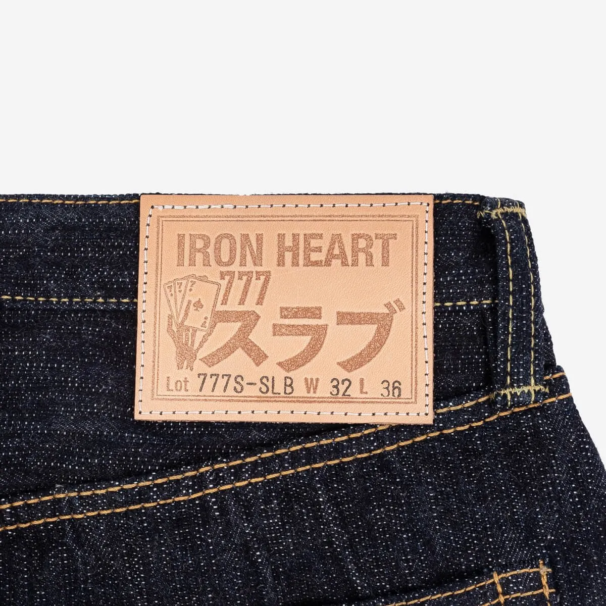 IH-777S-SLB 16oz Slubby Selvedge Denim Slim Taper Indigo sold by Brooklyn Clothing Co. product image thumbnail 5