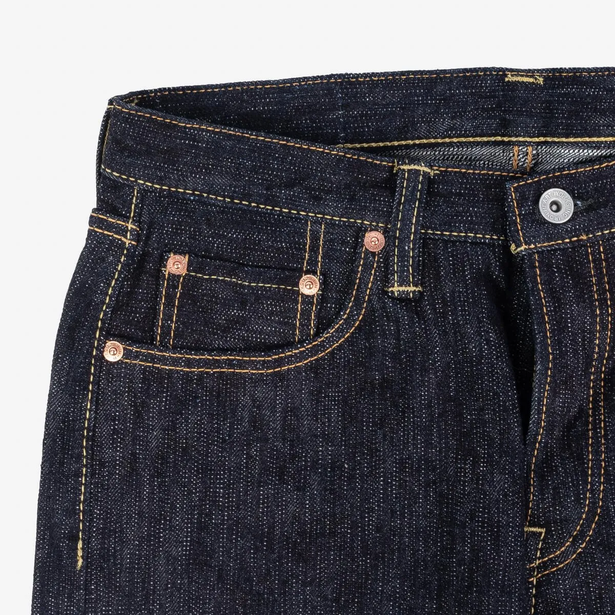 IH-777S-SLB 16oz Slubby Selvedge Denim Slim Taper Indigo sold by Brooklyn Clothing Co. product image thumbnail 3