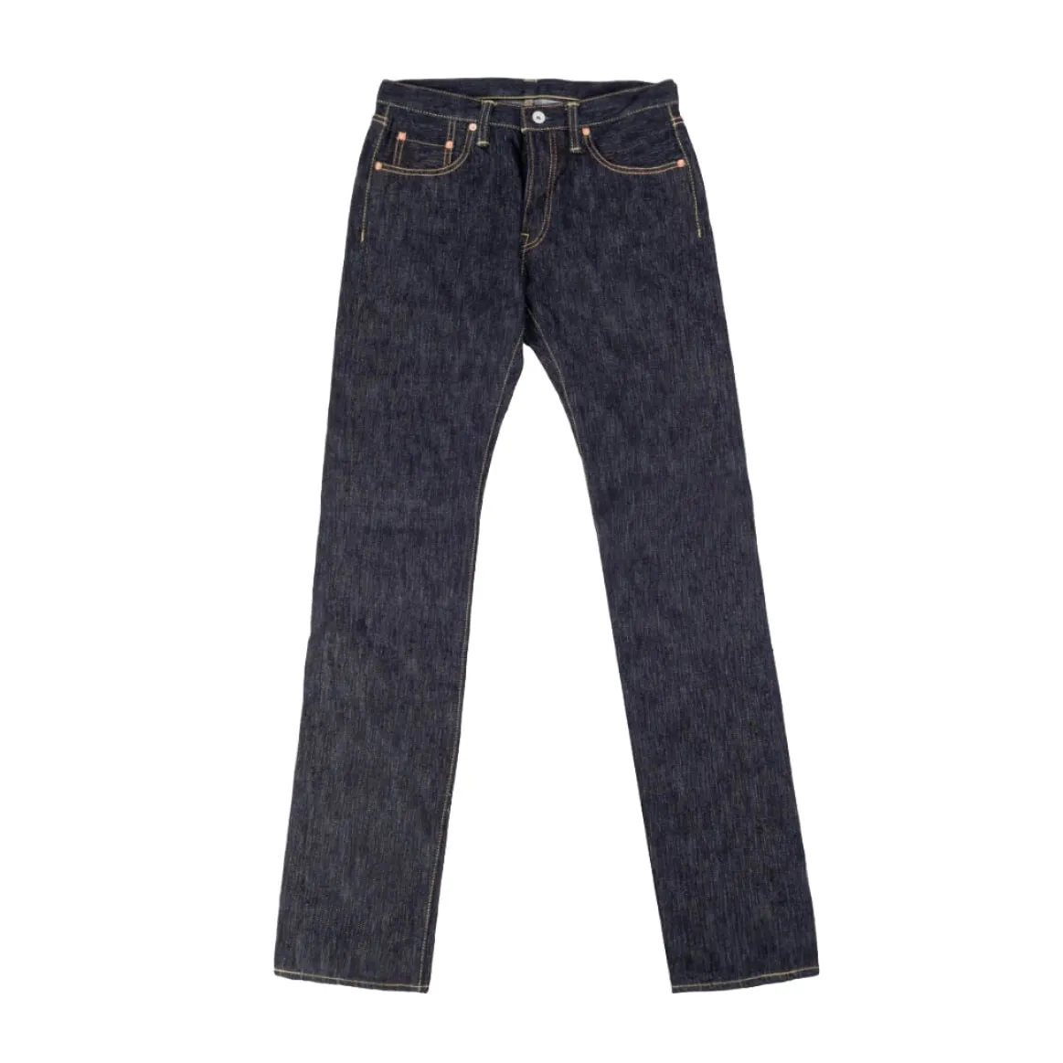IH-777S-SLB 16oz Slubby Selvedge Denim Slim Taper Indigo sold by Brooklyn Clothing Co.