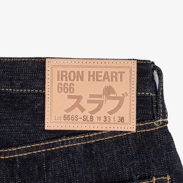 IH-666S-SLB 16oz Slubby Selvedge Denim Slim Straight Indigo sold by Brooklyn Clothing Co. product image thumbnail 5