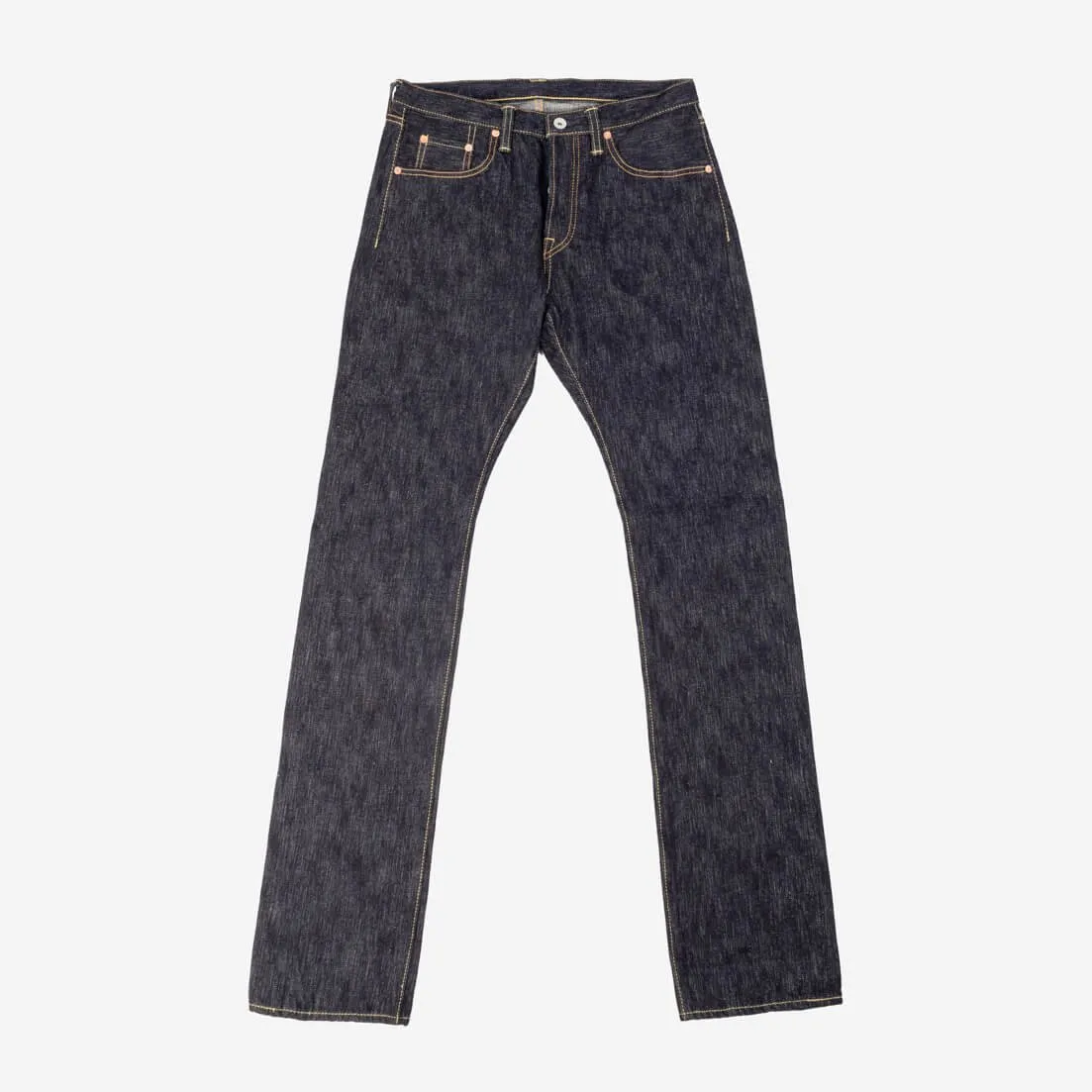 IH-666S-SLB 16oz Slubby Selvedge Denim Slim Straight Indigo sold by Brooklyn Clothing Co.