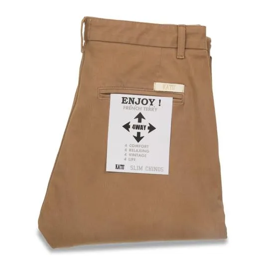 The Axe Chino Denit Khaki sold by Brooklyn Clothing Co.