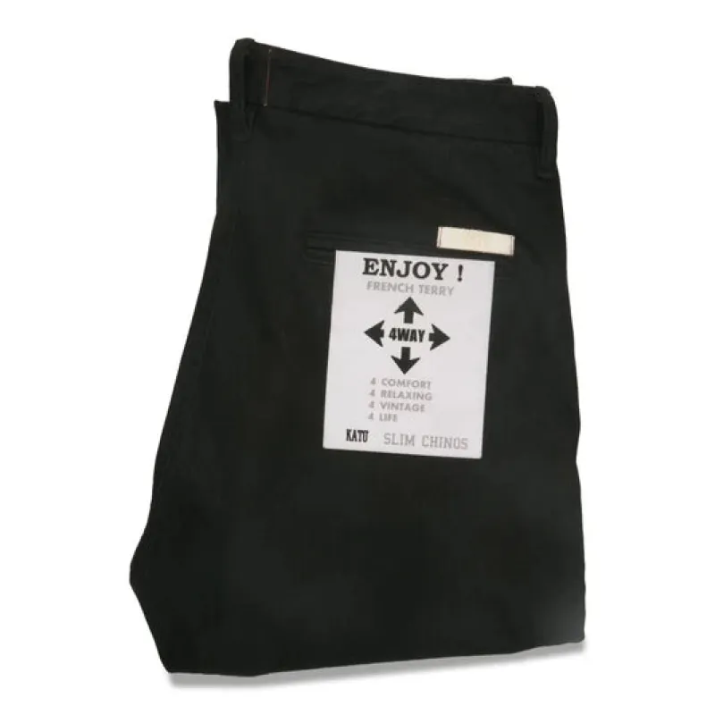 The Axe Chino Denit Black sold by Brooklyn Clothing Co.