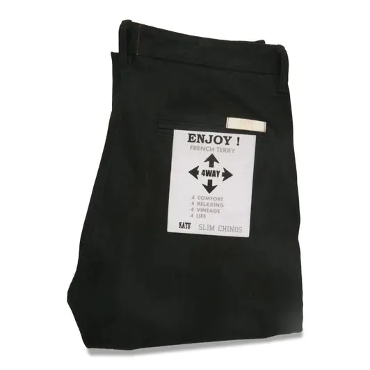 The Axe Chino Denit Black sold by Brooklyn Clothing Co.