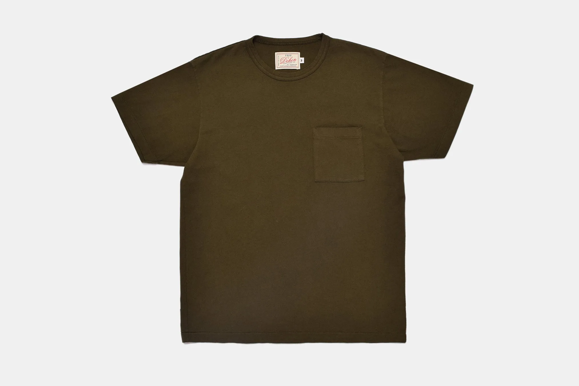 Heavy Duty Pocket Tee Loden sold by Brooklyn Clothing Co.