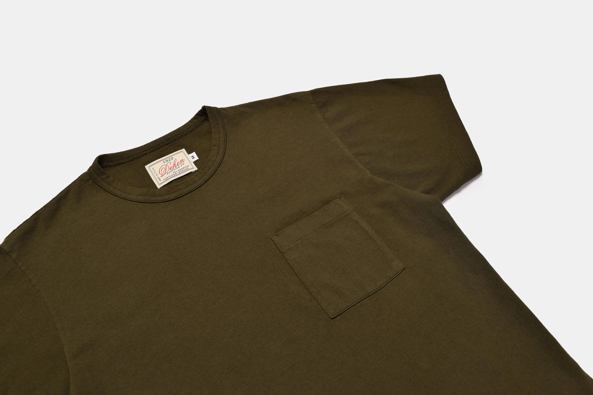 Heavy Duty Pocket Tee Loden sold by Brooklyn Clothing Co. product image thumbnail 2