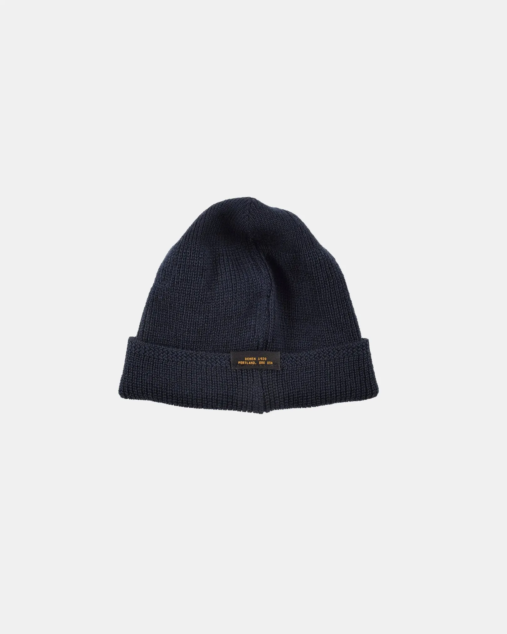 Wool Watch Cap Dark Navy sold by Brooklyn Clothing Co.