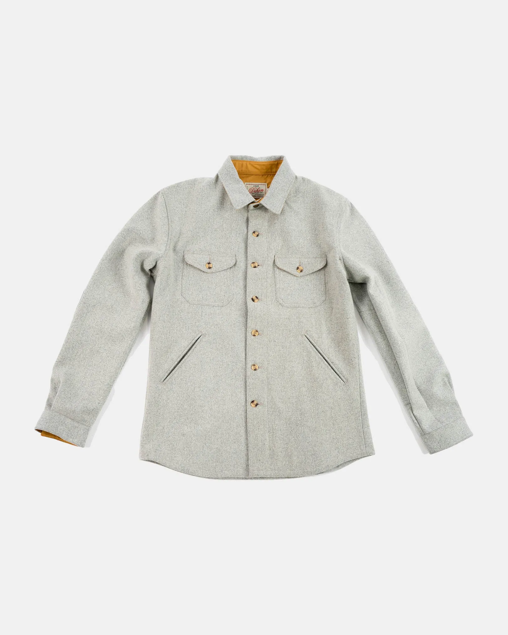 Crissman Overshirt Wool Light Oxford sold by Brooklyn Clothing Co.