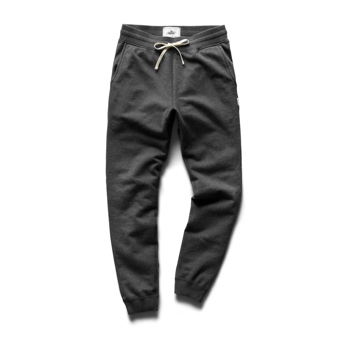Midweight Terry Sweatpant Heather Charcoal sold by Brooklyn Clothing Co.