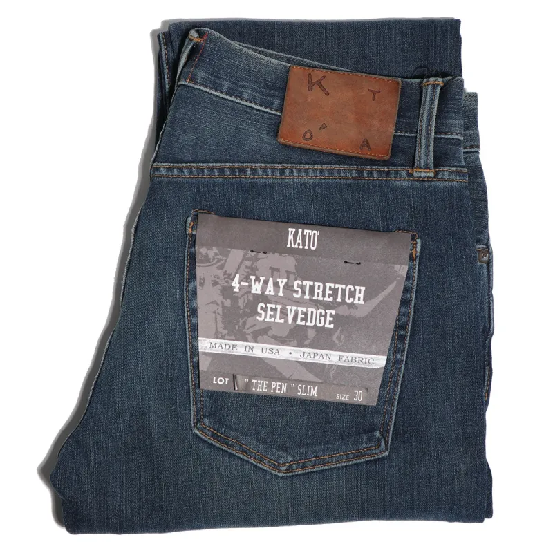 The Pen 10.5oz Rain Selvedge Denim sold by Brooklyn Clothing Co.