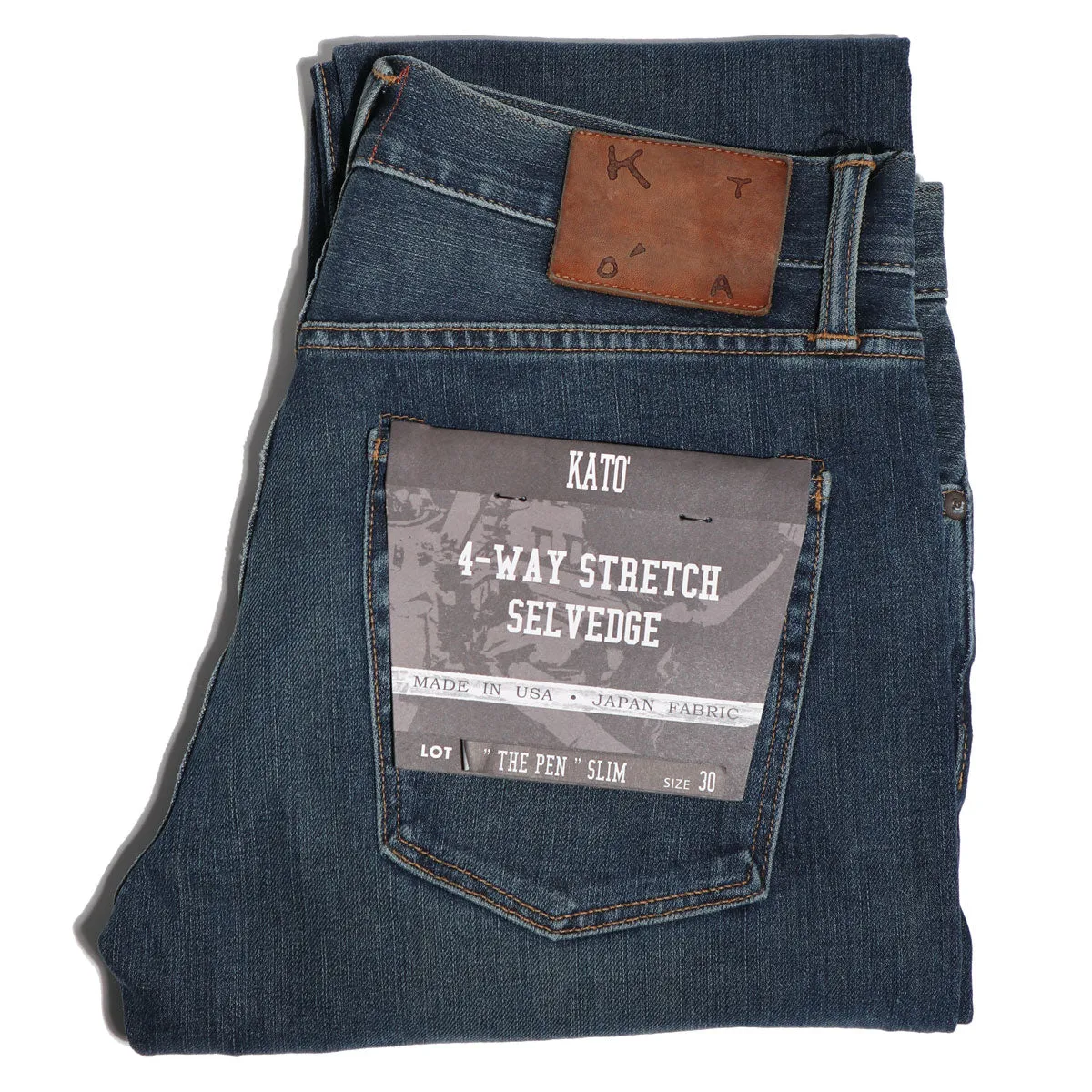 The Pen 10.5oz Rain Selvedge Denim sold by Brooklyn Clothing Co.