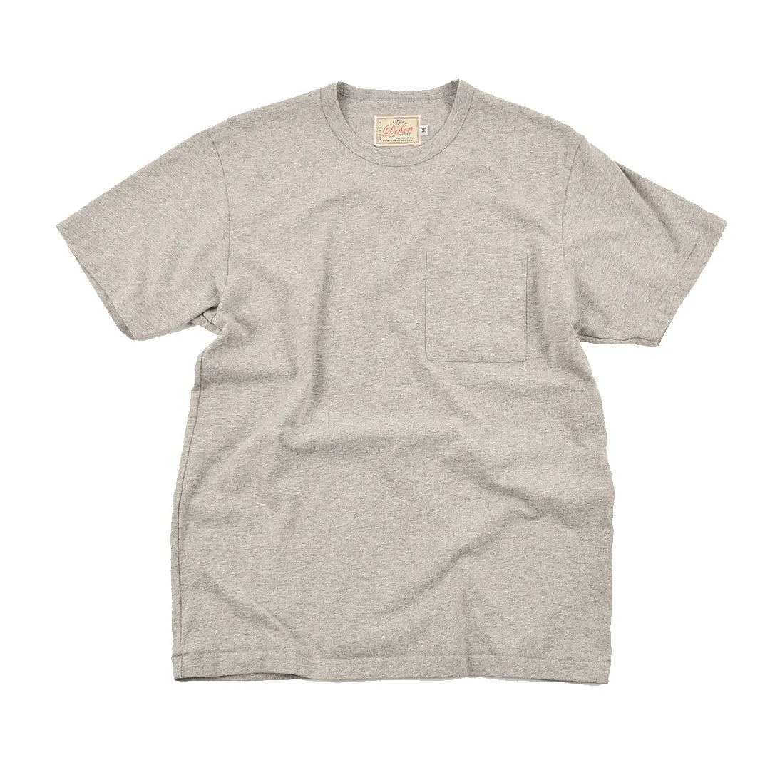 Heavy Duty Pocket Tee Heather Grey sold by Brooklyn Clothing Co.