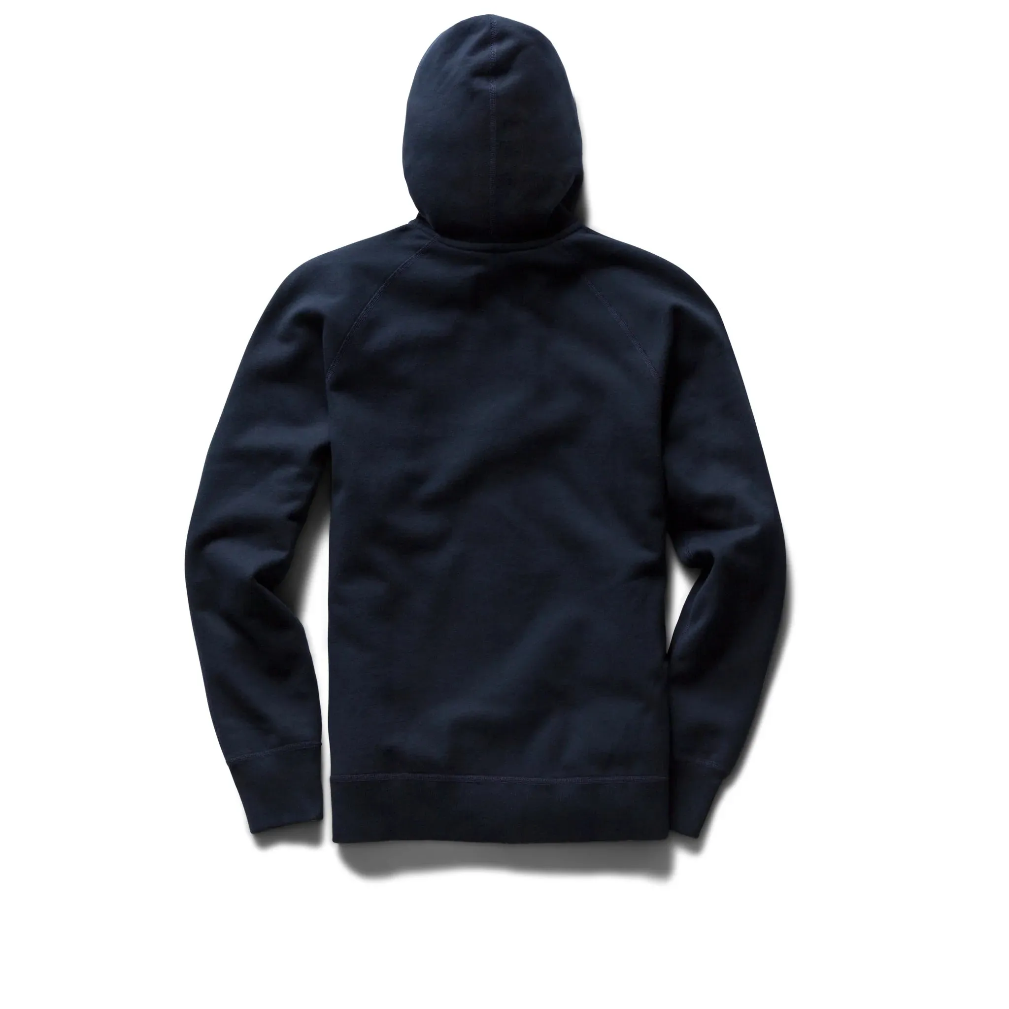 Midweight Terry Zip Hoodie Navy sold by Brooklyn Clothing Co. product image thumbnail 2