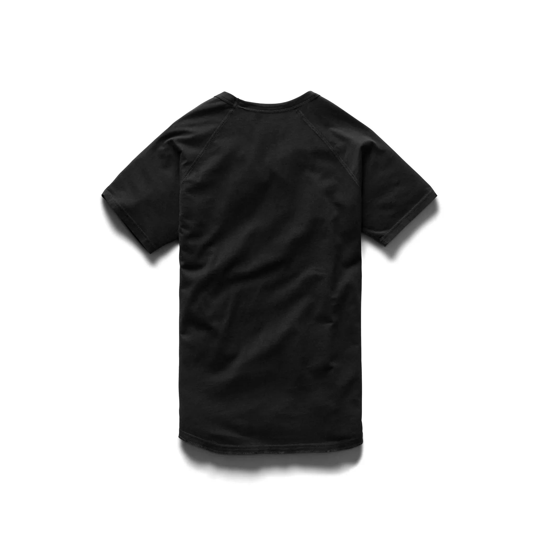 Cotton Jersey Raglan T-Shirt Black sold by Brooklyn Clothing Co. product image thumbnail 2