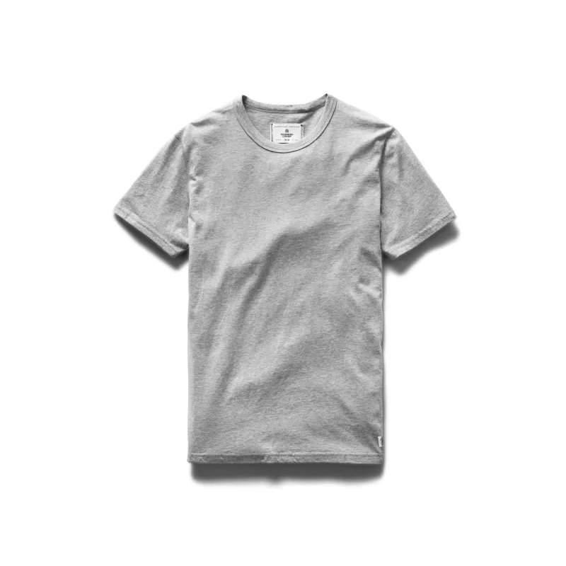 Cotton Jersey T-Shirt Heather Grey sold by Brooklyn Clothing Co.