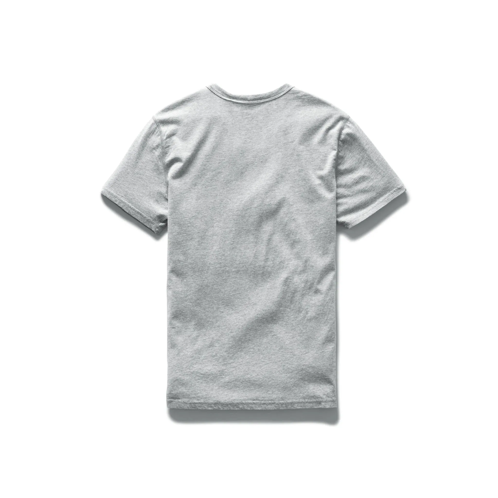 Cotton Jersey T-Shirt Heather Grey sold by Brooklyn Clothing Co. product image thumbnail 2