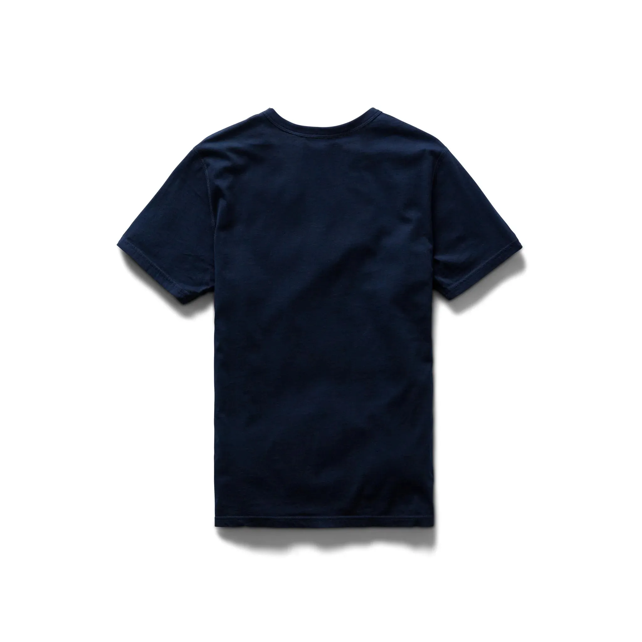 Cotton Jersey T-Shirt Navy sold by Brooklyn Clothing Co. product image thumbnail 2