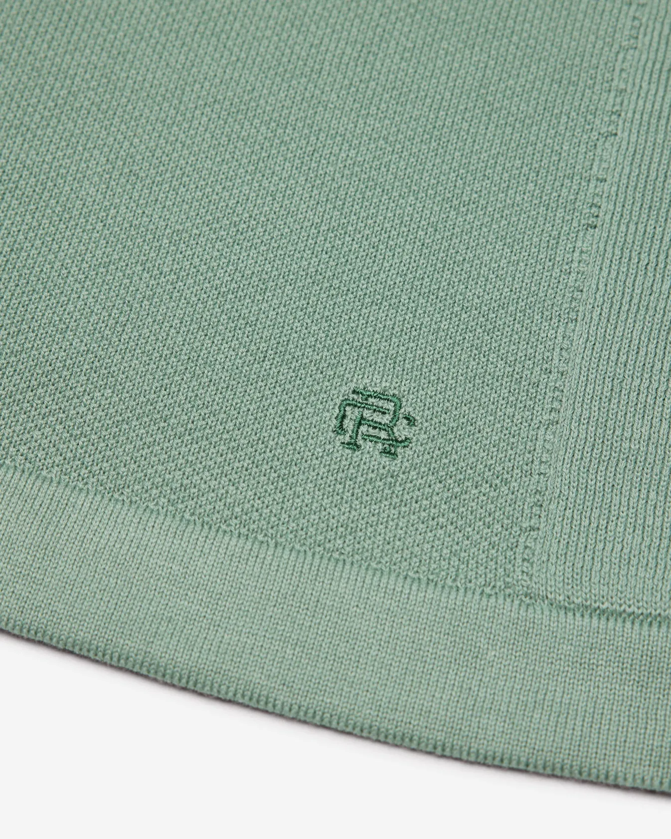 Supima Pique Ace Polo Sage sold by Brooklyn Clothing Co. product image thumbnail 3