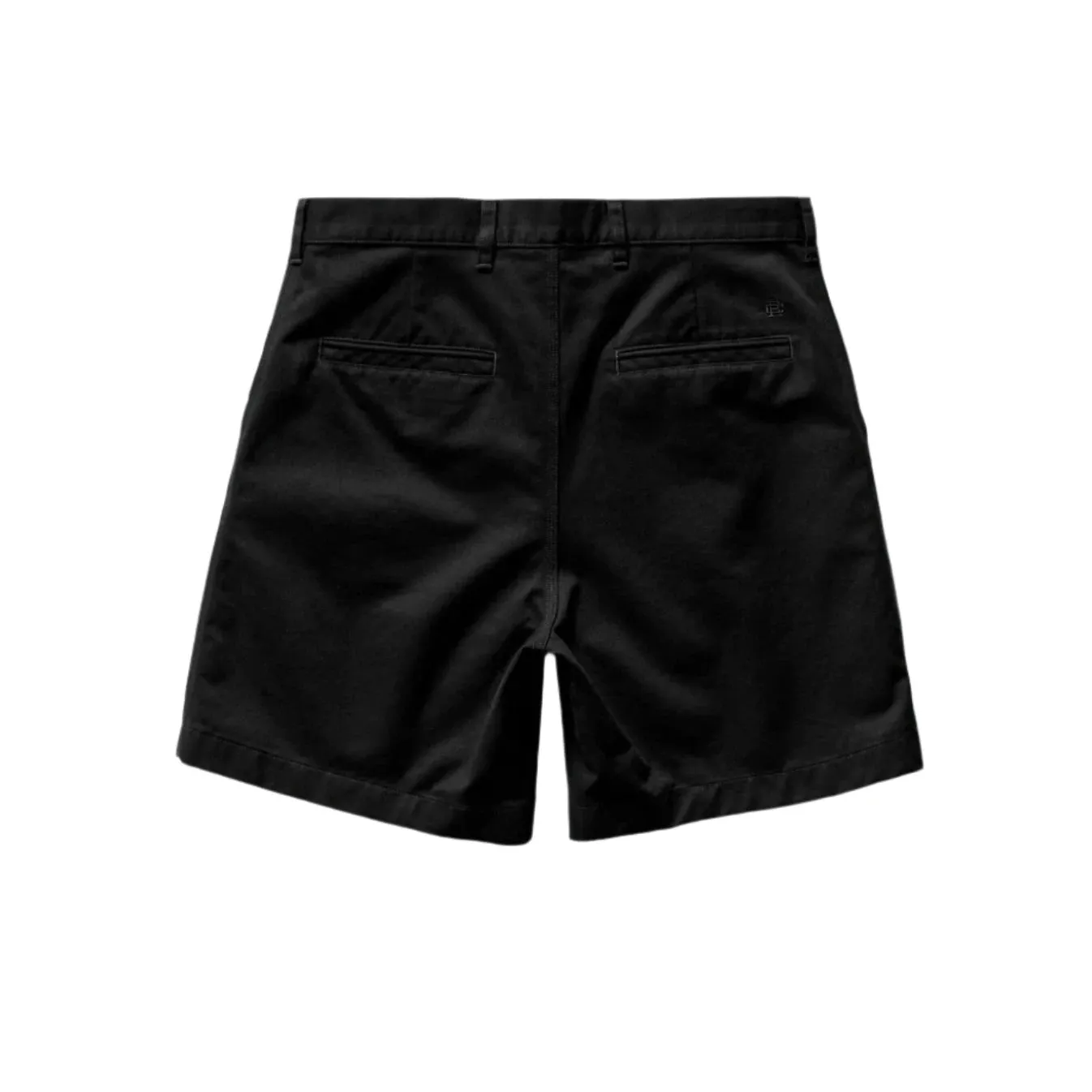 Cotton Chino Freshman Standard Short 7" Black sold by Brooklyn Clothing Co. product image thumbnail 2