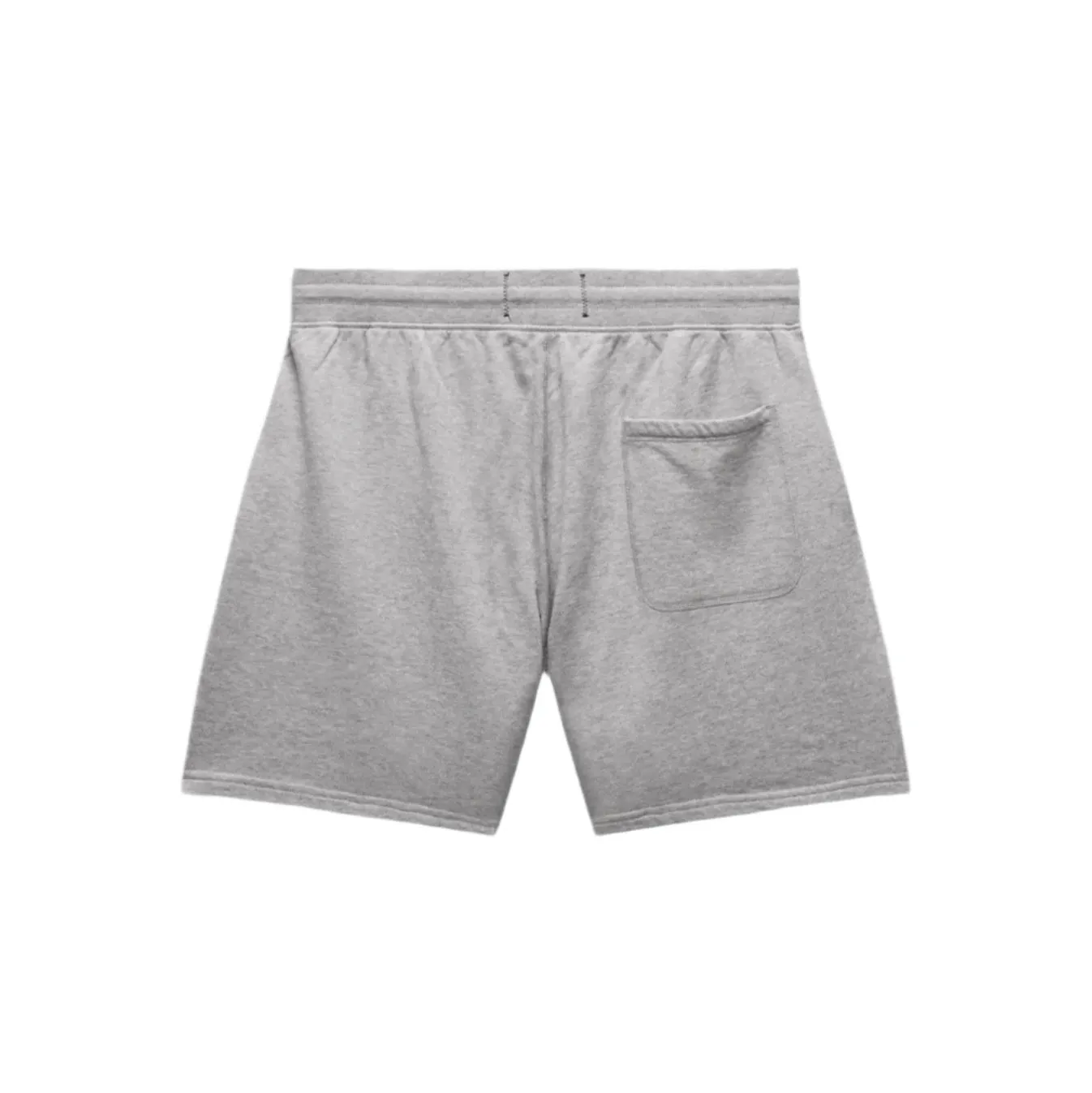 Lightweight Terry Standard Sweatshort 6" Heather Grey sold by Brooklyn Clothing Co. product image thumbnail 2
