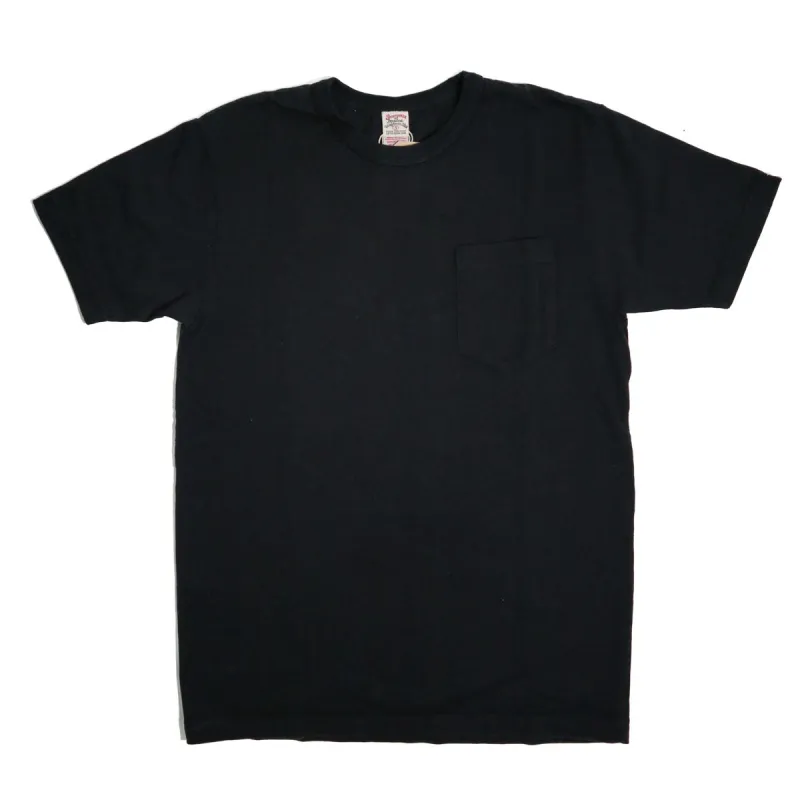 Ramayana Crewneck Pocket Tee Black sold by Brooklyn Clothing Co.