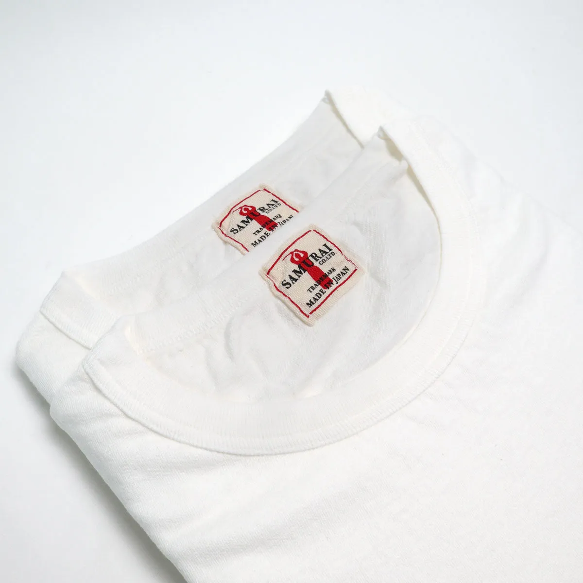 2PST-01 CREW 2 Pack Loopwheel Tee White sold by Brooklyn Clothing Co. product image thumbnail 2