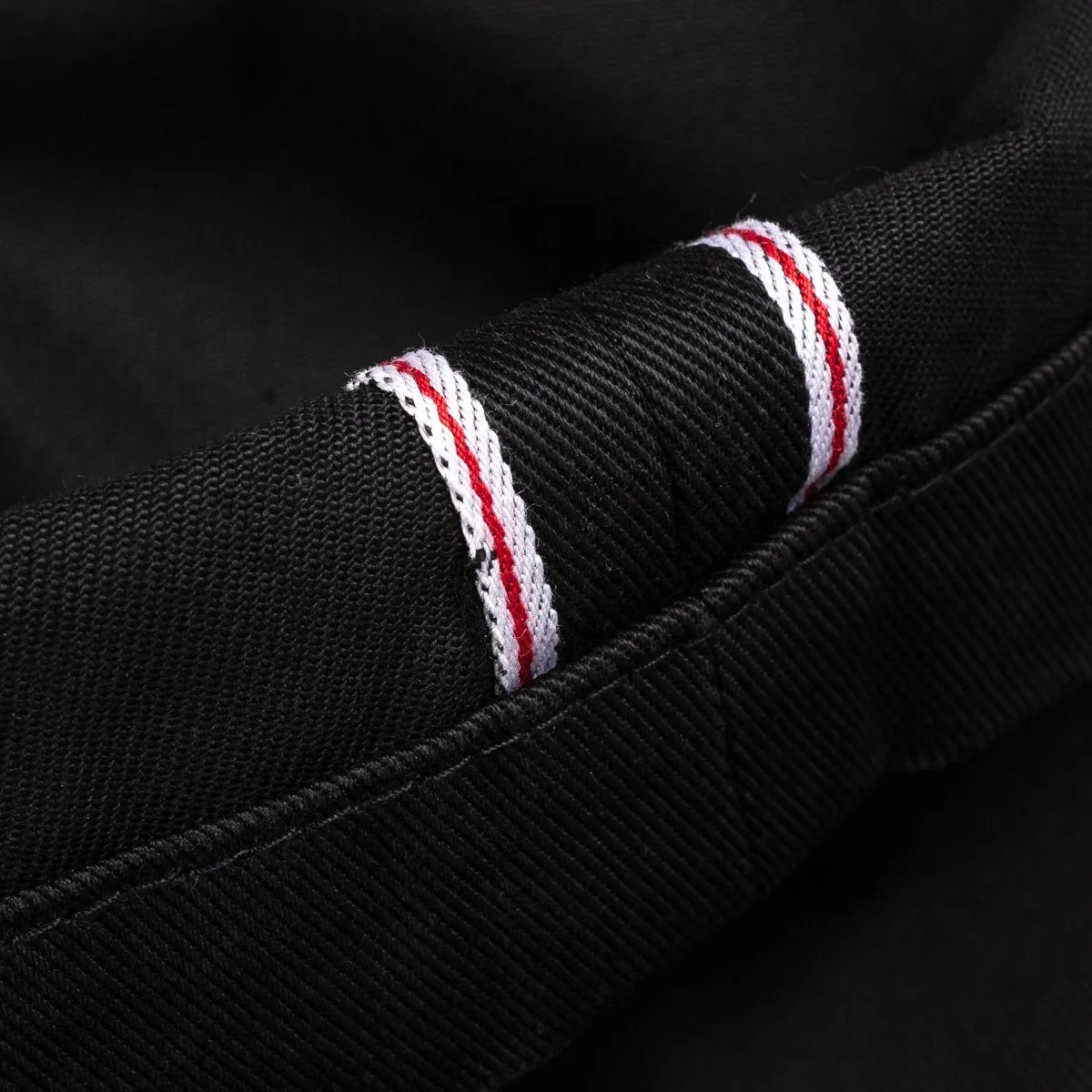 IH-721-BLK 9oz Mercerised Selvedge Cotton Slim Tapered Chinos Black sold by Brooklyn Clothing Co. product image thumbnail 4