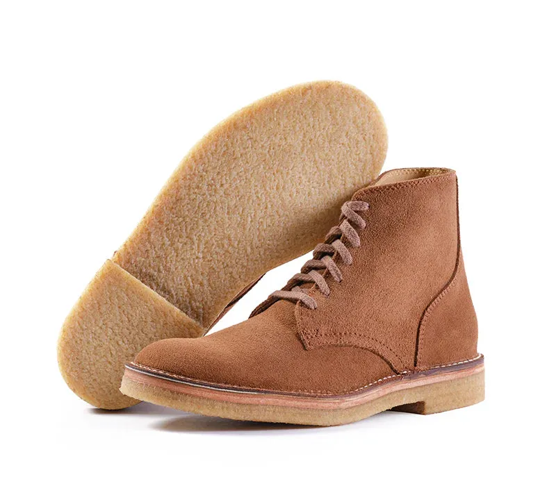 LK-044 Sahara Japanese Suede Boots Mustard sold by Brooklyn Clothing Co. product image thumbnail 2