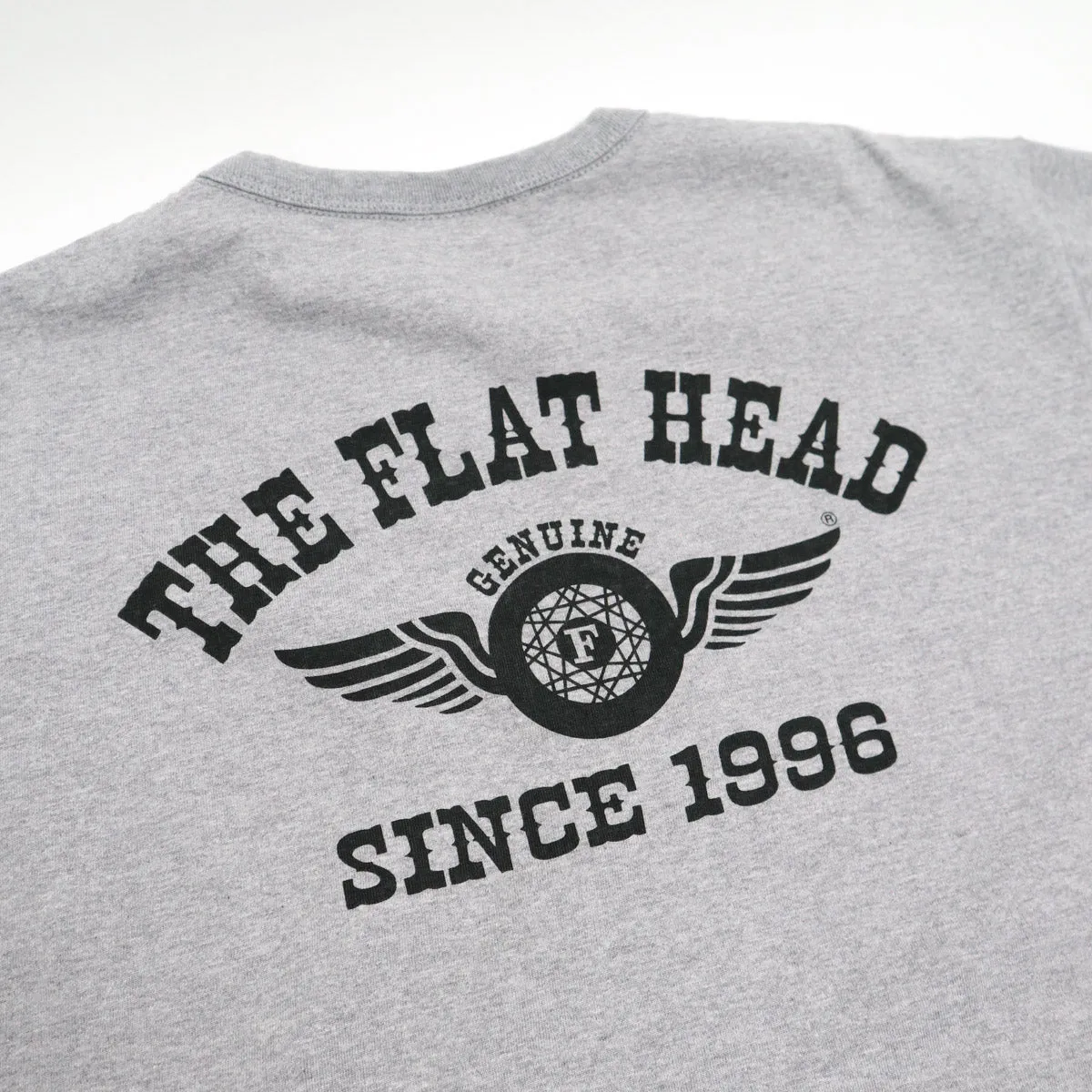 FN-THC-202 Flying Wheel Tee Grey sold by Brooklyn Clothing Co. product image thumbnail 4