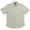 Mint Quilted Short Sleeve Classic Shirt sold by Brooklyn Clothing Co.