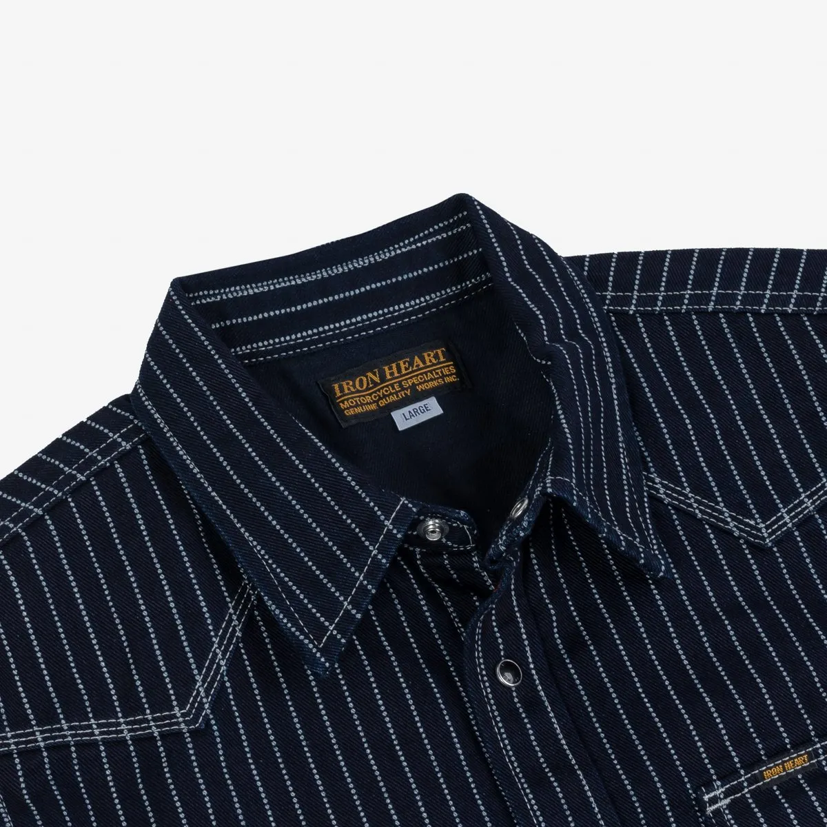 IHSH-62-IND 12oz Wabash Western Shirt Indigo sold by Brooklyn Clothing Co. product image thumbnail 3