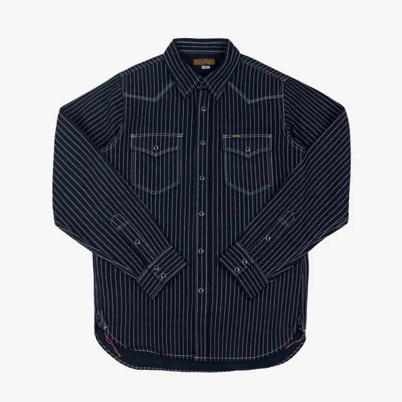 IHSH-62-IND 12oz Wabash Western Shirt Indigo sold by Brooklyn Clothing Co.