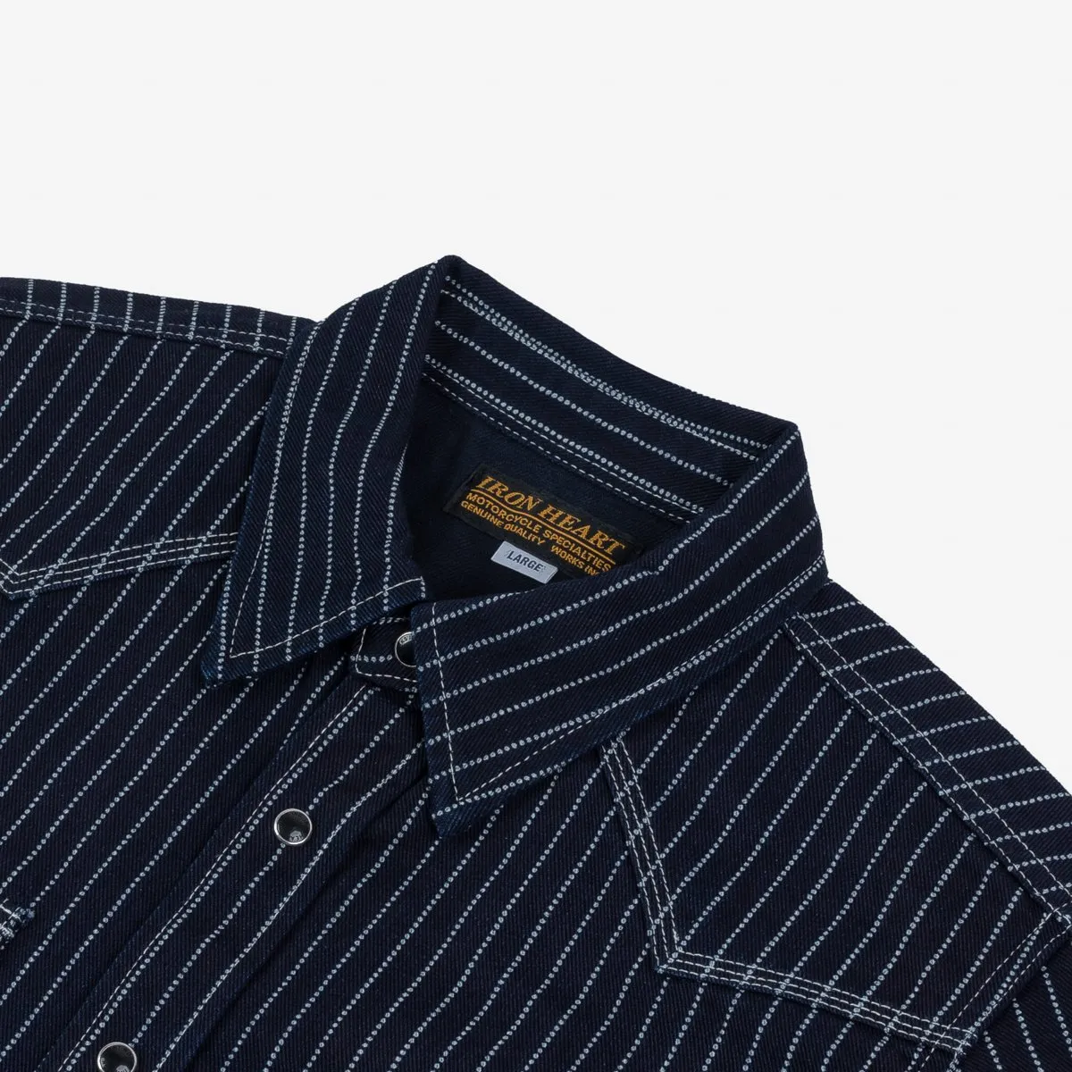IHSH-62-IND 12oz Wabash Western Shirt Indigo sold by Brooklyn Clothing Co. product image thumbnail 2