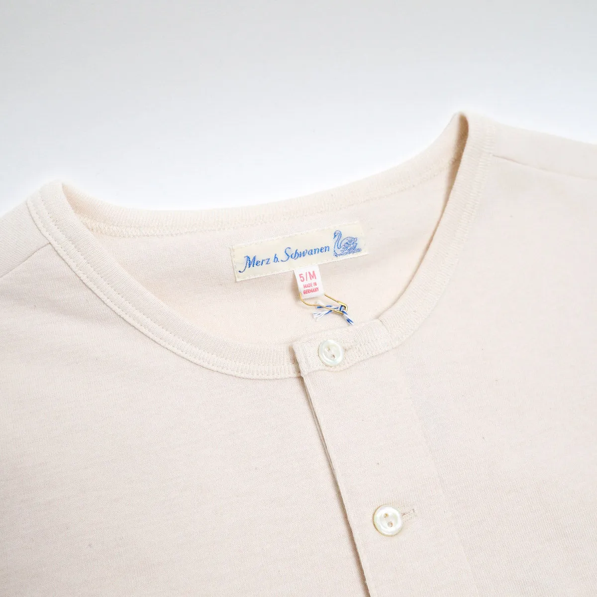 The Originals 207 Loopwheeled Short Sleeve Henley Classic Fit Nature sold by Brooklyn Clothing Co. product image thumbnail 2